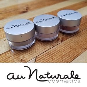 NWT S/3 Au Naturale Loose Pigment Eye Shadow